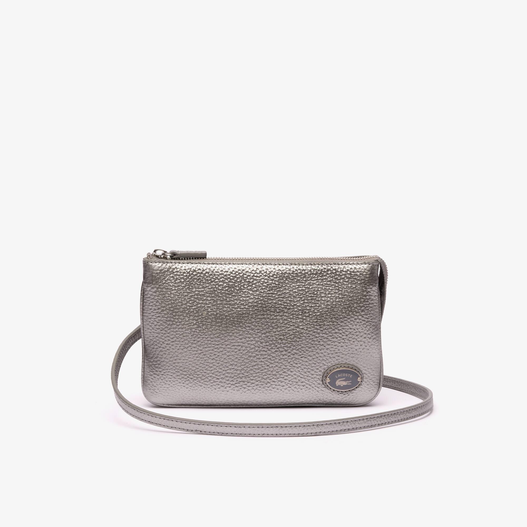 Origin Croc Leather Double Pouch Purse Product Image