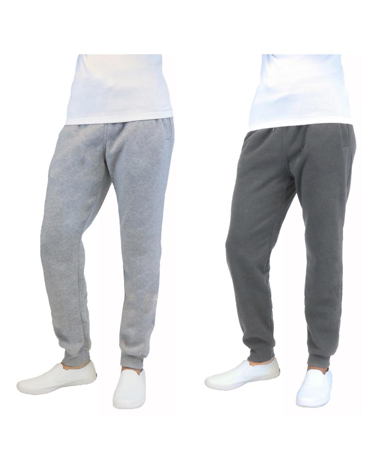 Galaxy By Harvic Mens 2-Packs Slim-Fit Fleece Jogger Sweatpants Product Image