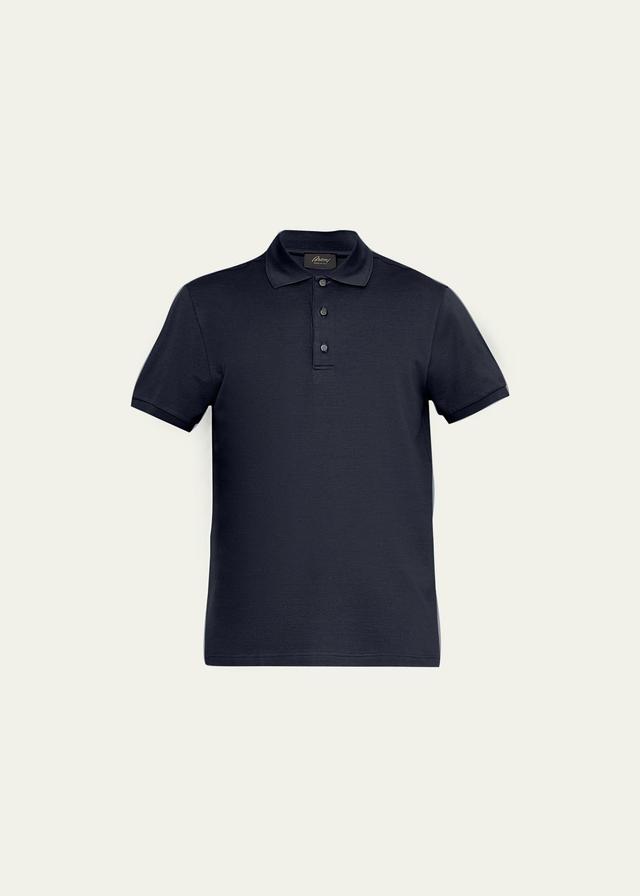 Mens Pique Polo Shirt Product Image