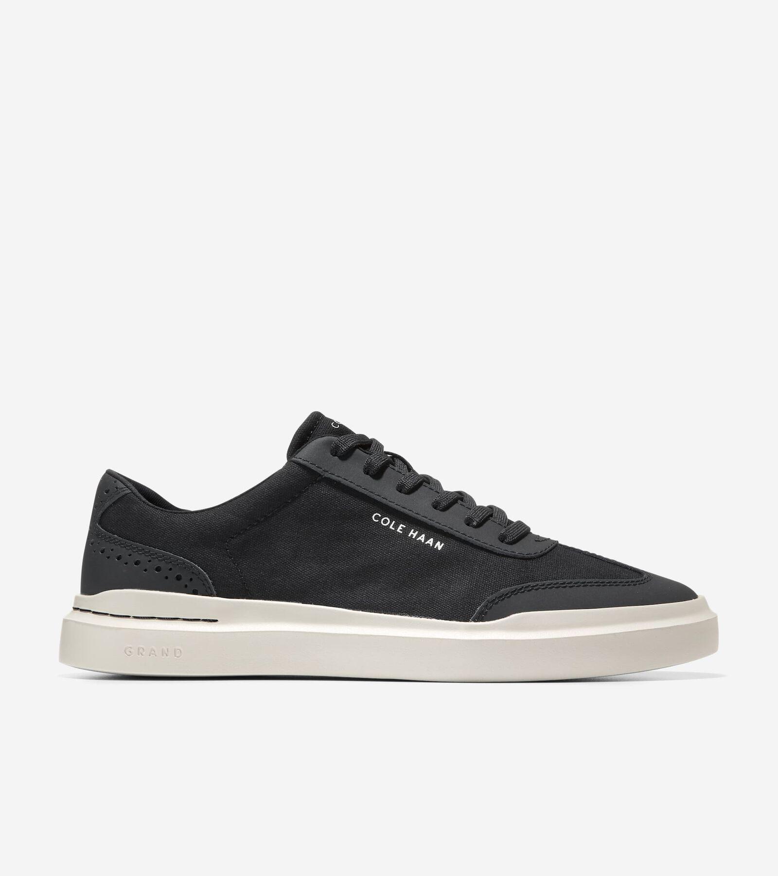 Cole Haan Mens GrandPr Rally T-toe Sneaker - Black Size 10 Product Image