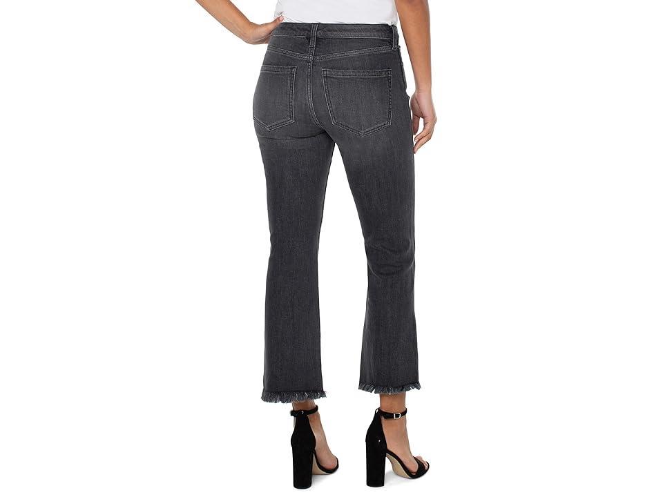 Liverpool Los Angeles Hannah Cropped Flared Jeans in Morel Product Image