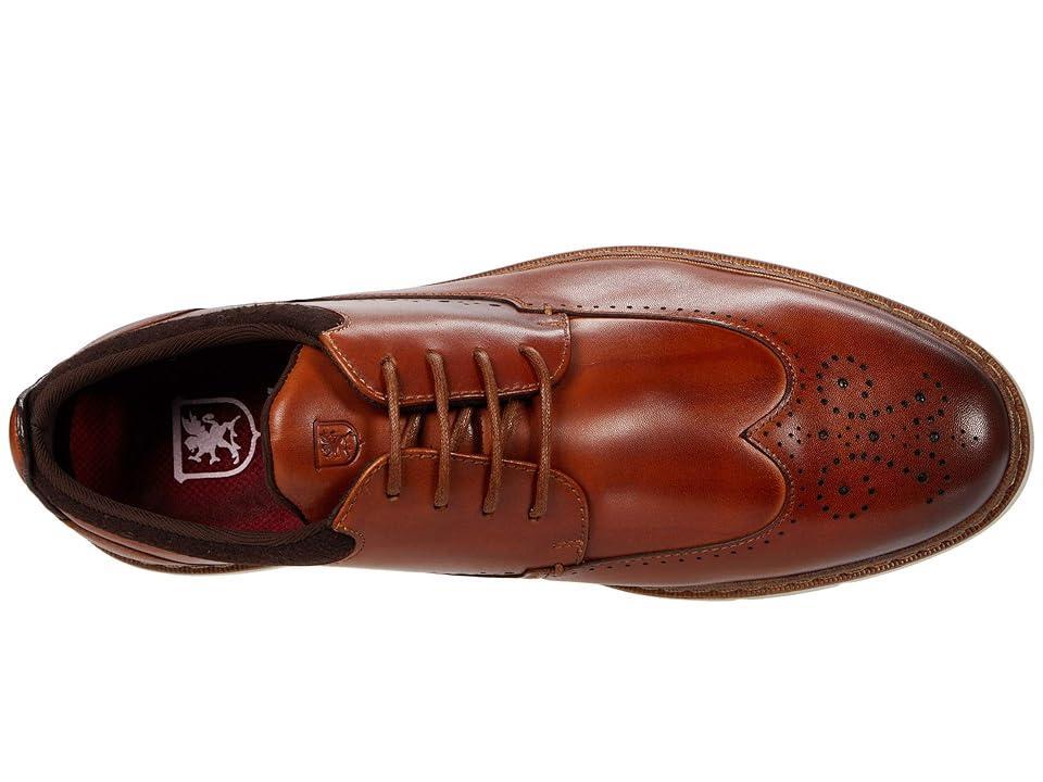 Stacy Adams Synergy Wing Tip Oxford (Cognac) Men's Shoes Product Image