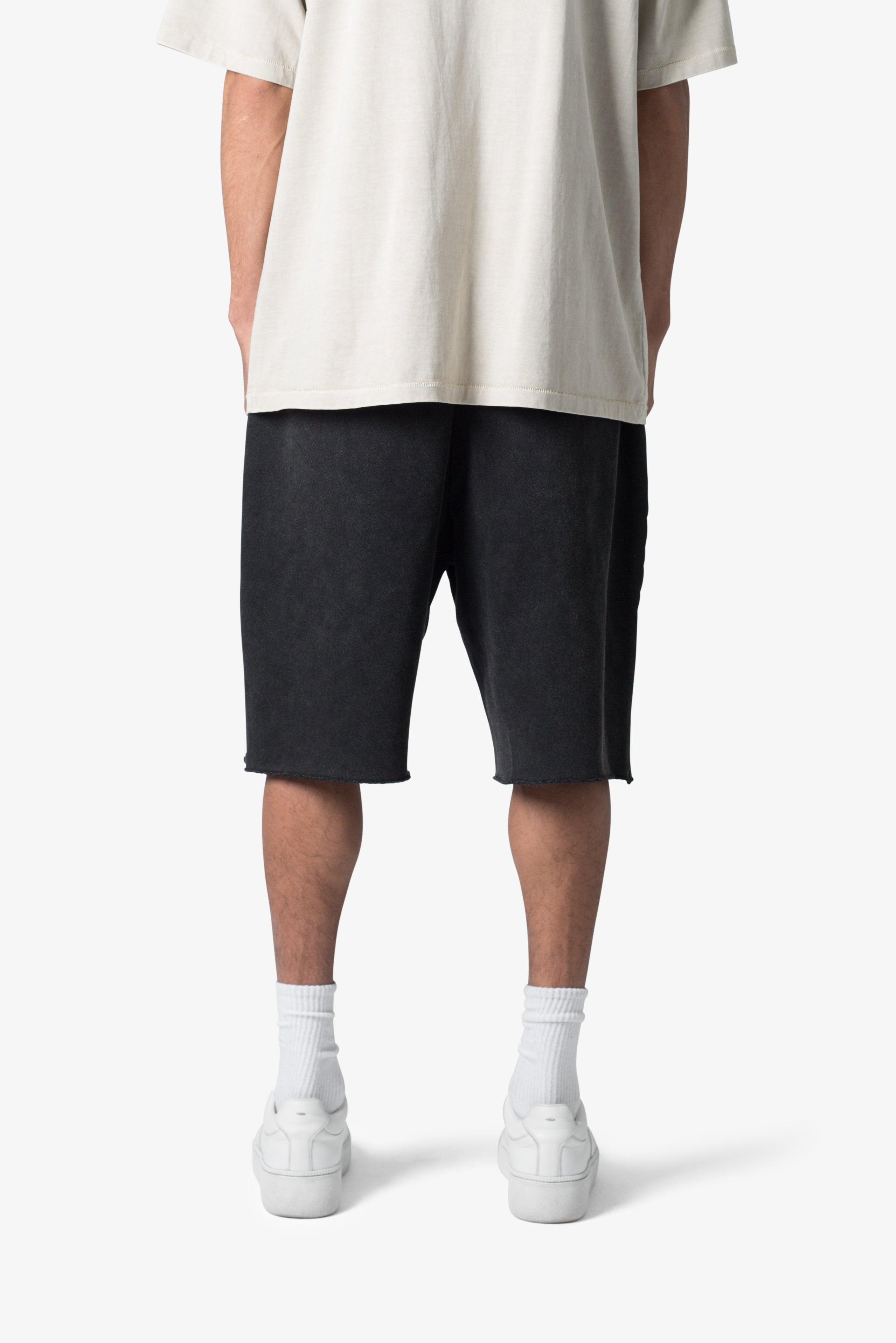 Ultra Baggy Sweatshorts - Washed Black Product Image