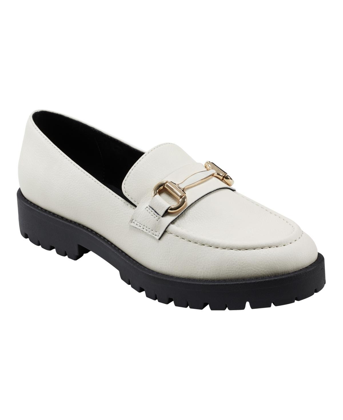 Bandolino Womens Franny Lug Sole Hardware Loafers Product Image