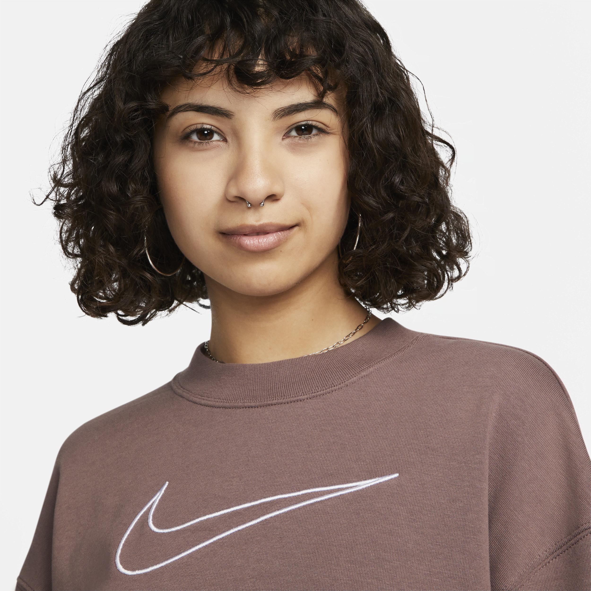 Nike Women's Dri-FIT Get Fit Graphic Crewneck Sweatshirt Product Image