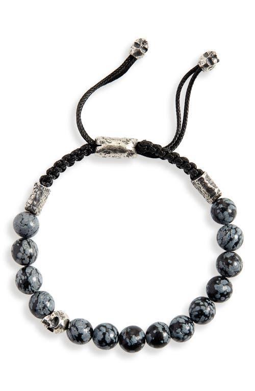 John Varvatos Skull Bead Bracelet Product Image