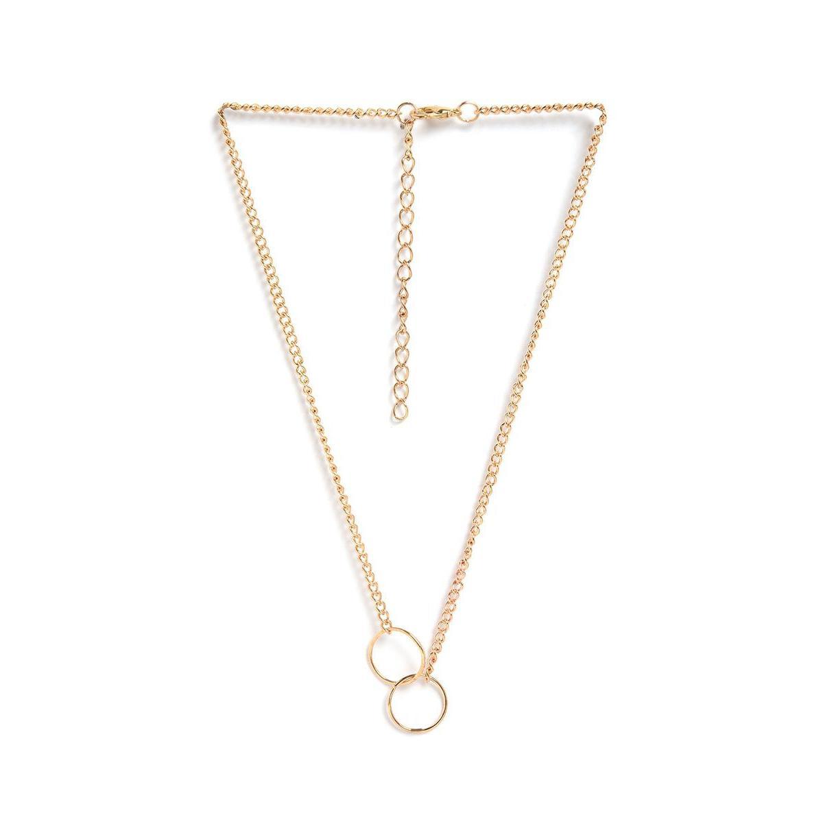 Sohi Womens Interwine Chain Necklace Product Image