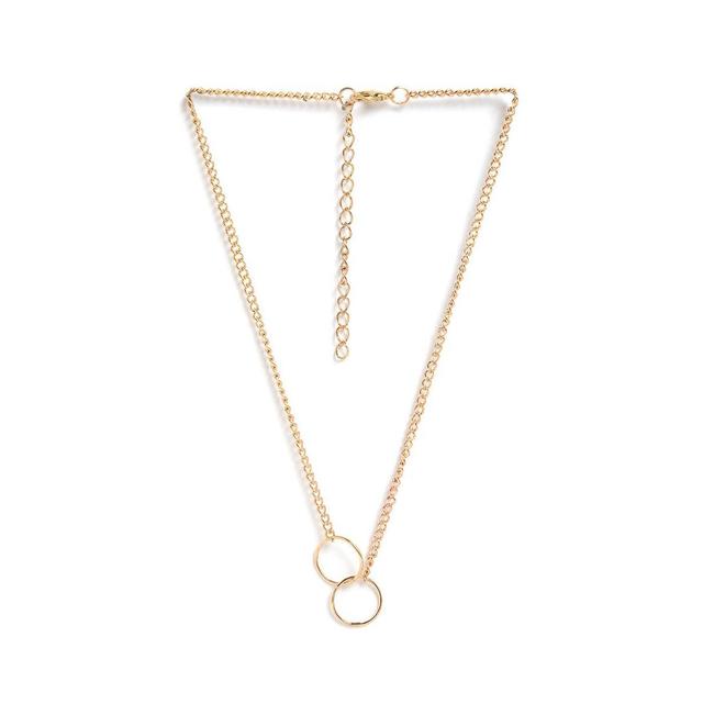 Sohi Womens Interwine Chain Necklace Product Image