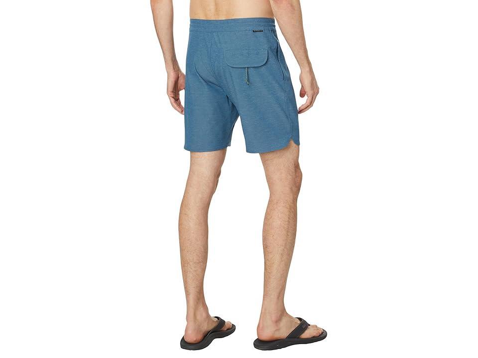 VISSLA Stoke'm 17.5 Boardshorts (Strong Blue) Men's Swimwear Product Image