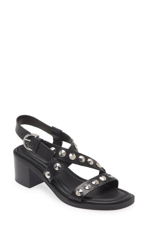 rag & bone Geo Stud Block Heel Sandal Product Image