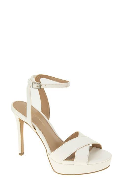 bcbg Niada Ankle Strap Platform Sandal Product Image