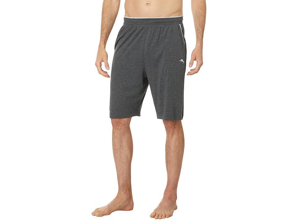 Tommy Bahama Jersey Lounge Shorts (Faded Black) Men's Pajama Product Image