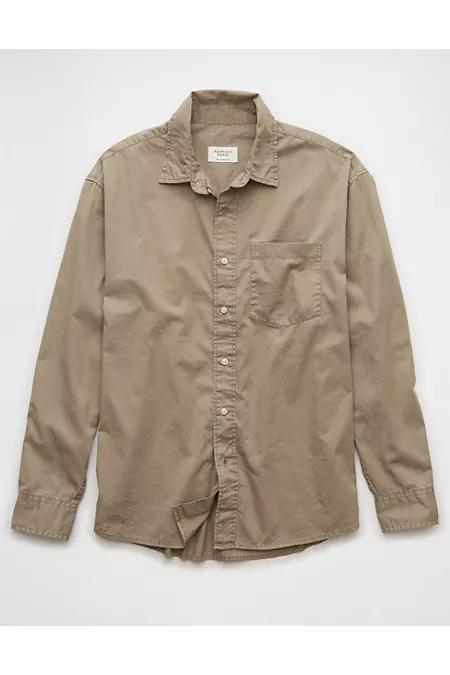 AE Everyday Khaki Button-Up Shirt Men's Product Image