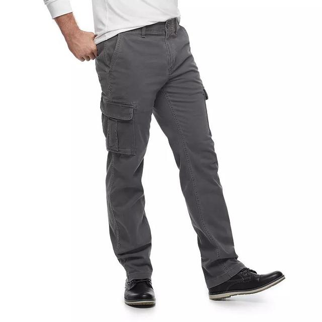 Big & Tall Sonoma Goods For Life Regular-Fit Flexwear Stretch Cargo Pants, Mens Product Image