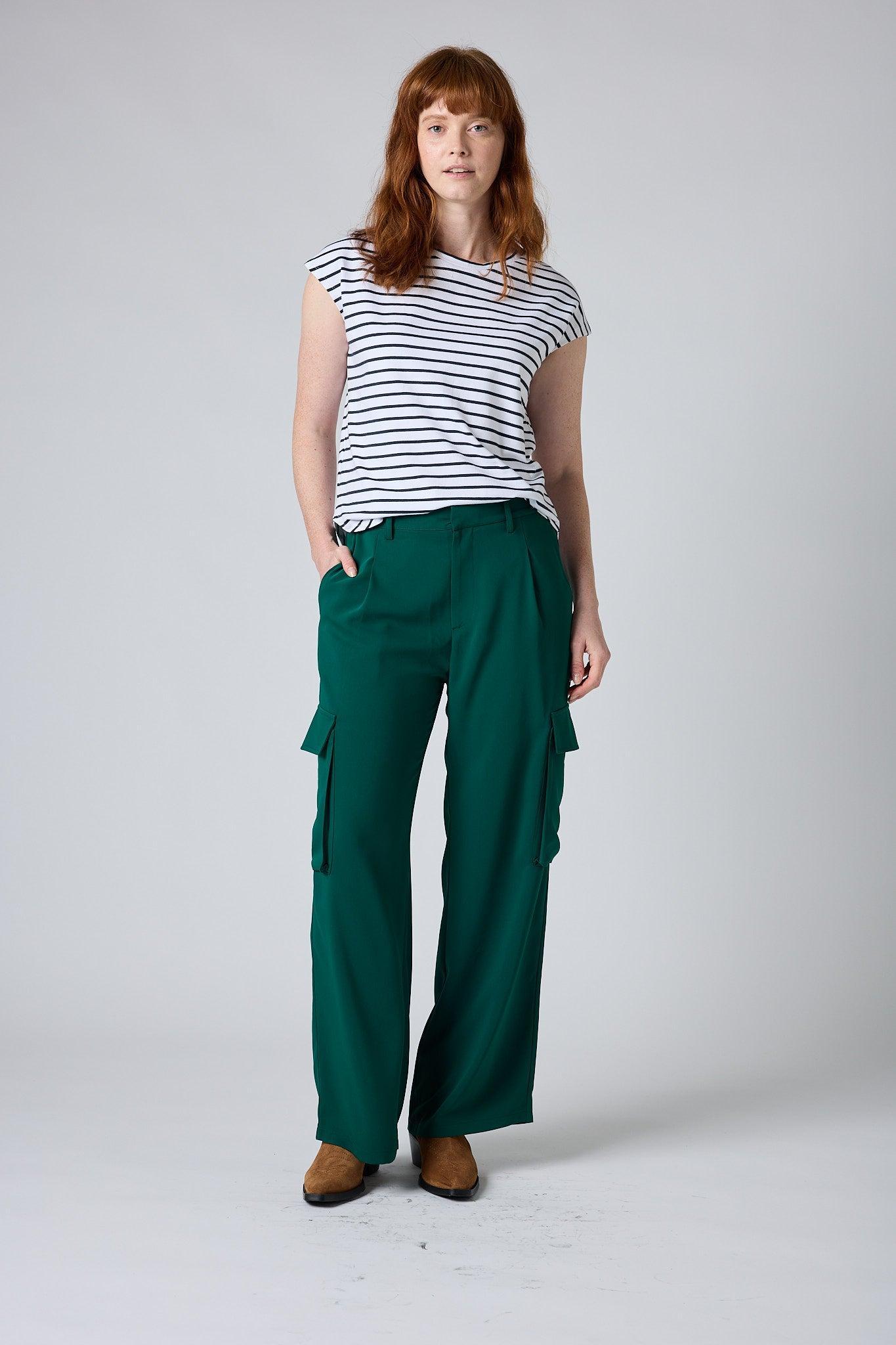 Striped Tuck-In Tee Product Image