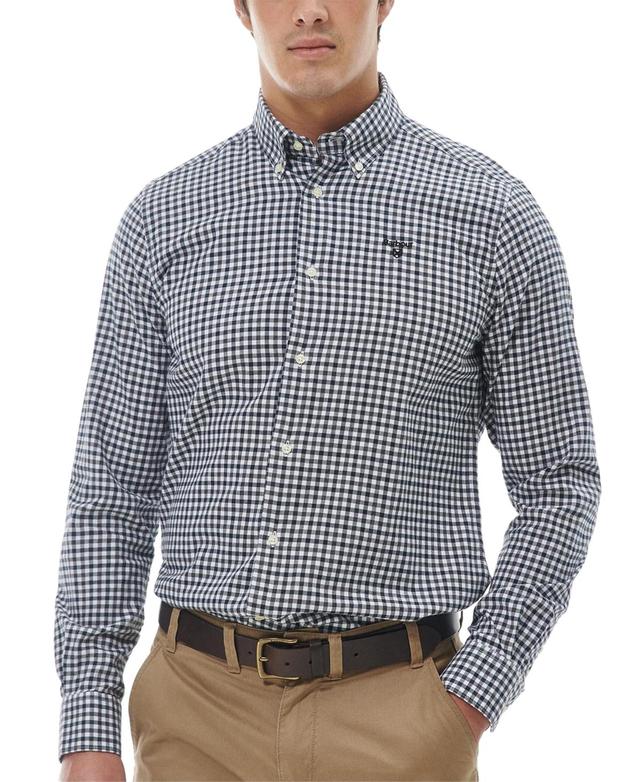 Mens Finkle Glen Check Cotton Shirt Product Image