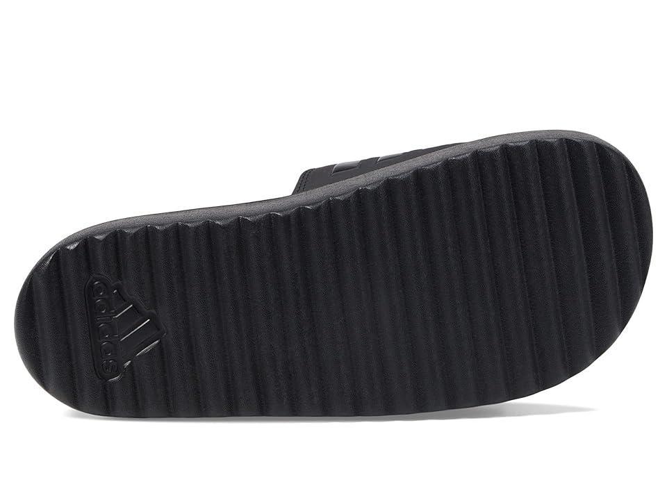 adidas Adilette Womens Platform Slides Black Product Image