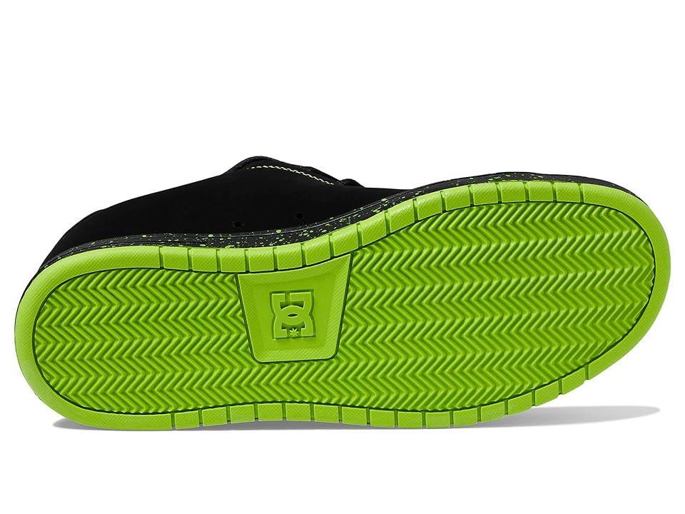 DC Gaveler Casual Low Top Skate Shoes Sneakers Lime Green) Men's Shoes Product Image