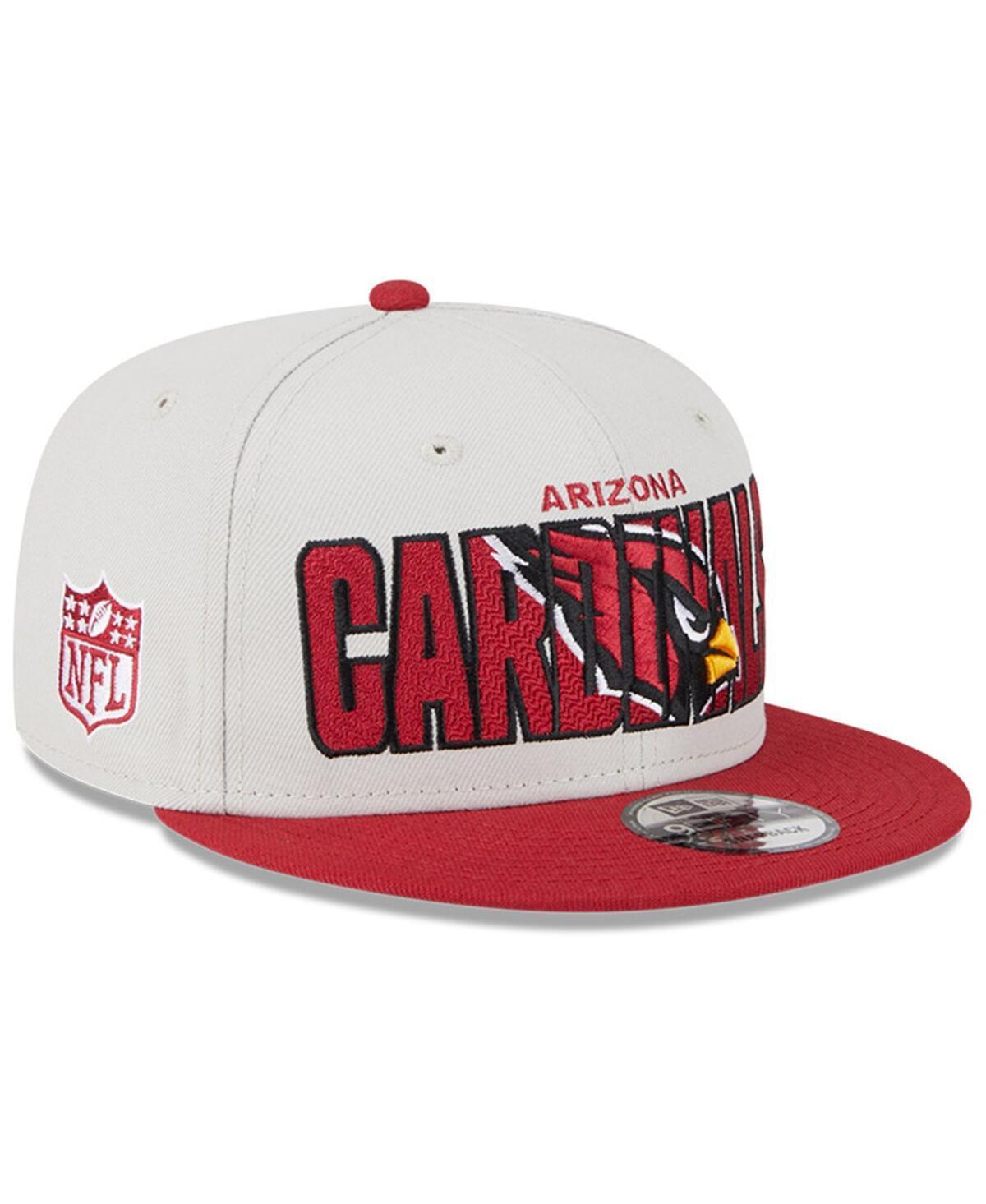 Mens New Era Stone Arizona Cardinals 2023 Nfl Draft 9FIFTY Snapback Adjustable Hat - Stone Product Image