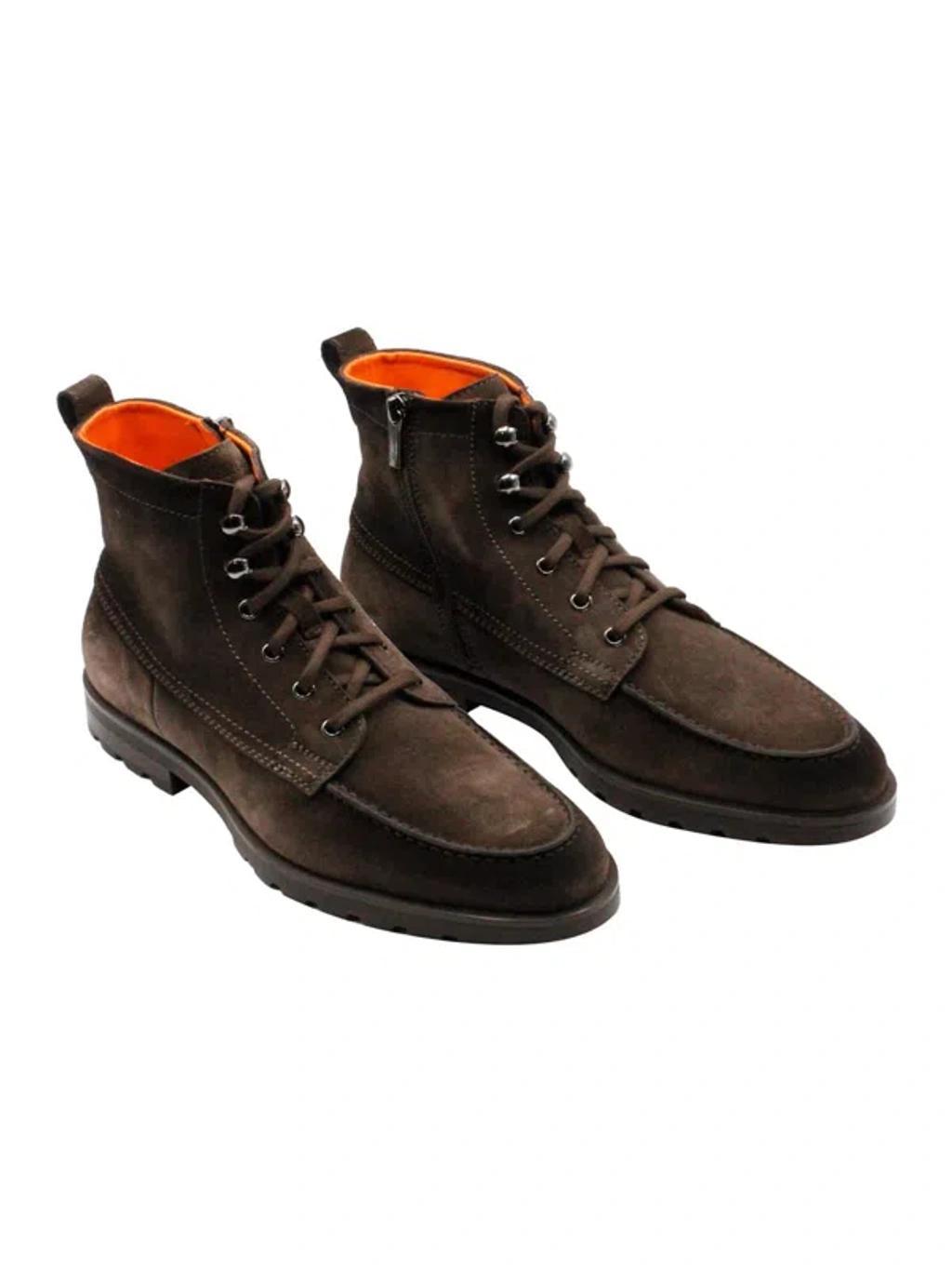 SANTONI Boots In Brown Product Image