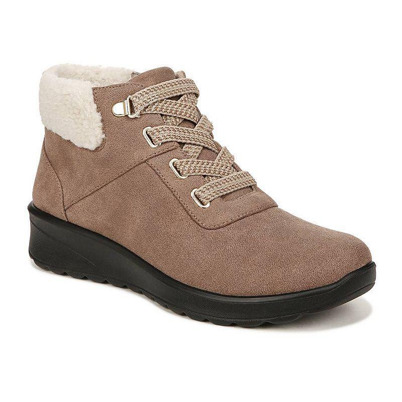 Bzees Generation Womens Cozy Ankle Boots Green Product Image