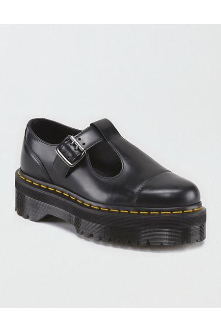 Dr. Martens Womens Bethan Leather Platform Shoes Womens Black 11 Product Image