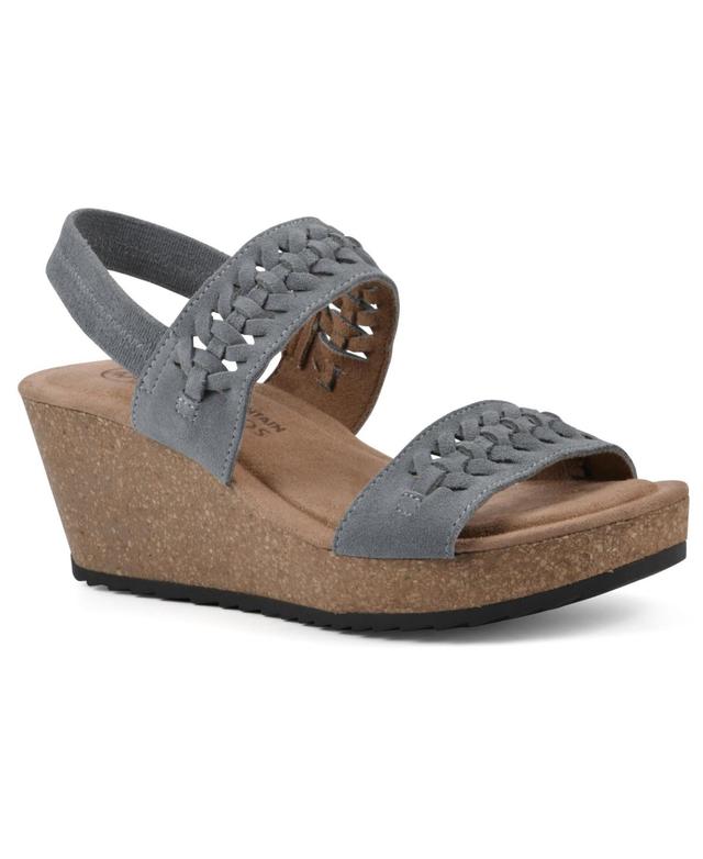 White Mountain Womens Pretreat Footbed Wedge Sandals Product Image