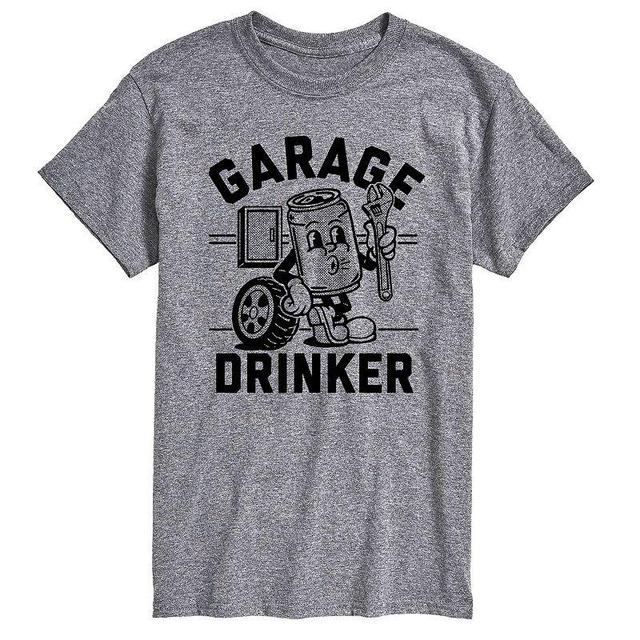 Big & Tall Garage Drinker Tee, Mens Product Image