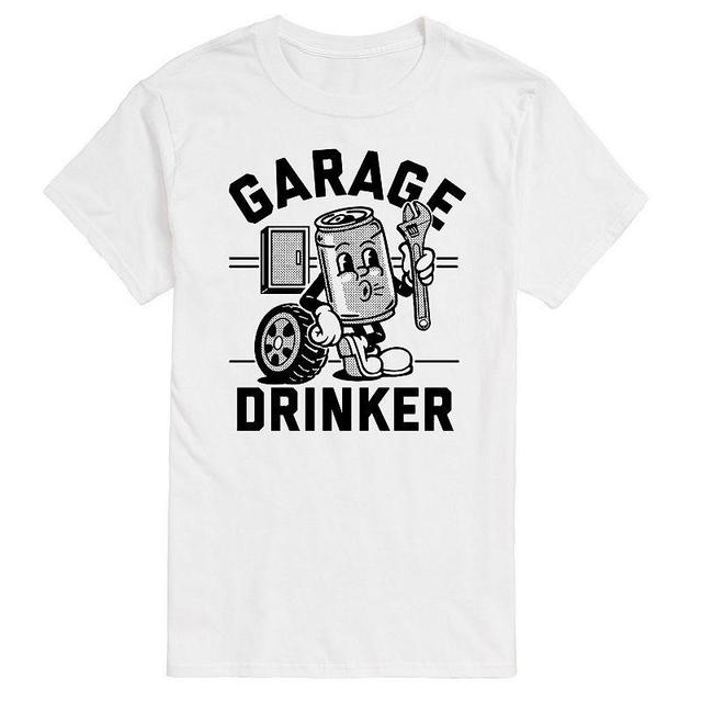 Big & Tall Garage Drinker Tee, Mens Product Image