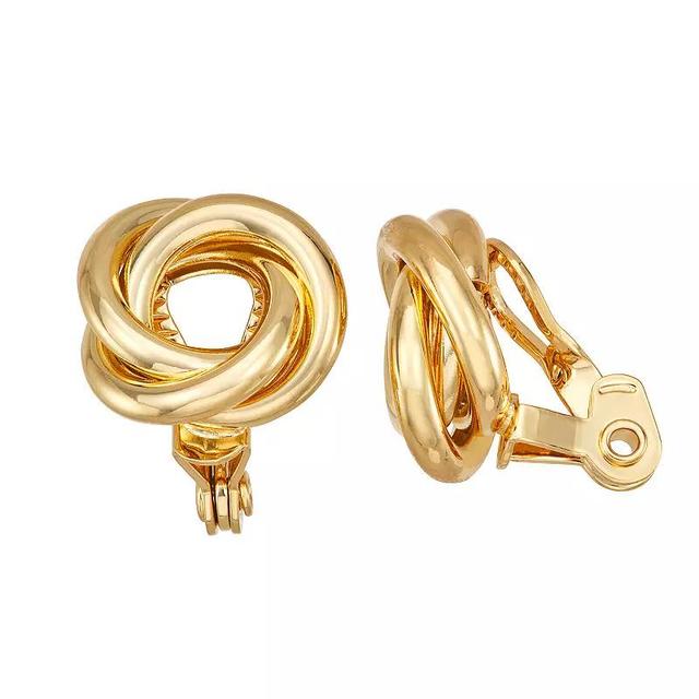 Napier Gold Tone Something Special Stud Earrings, Womens Product Image