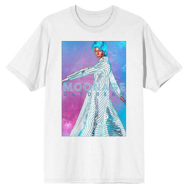 Mens David Bowie Colored Smoke Graphic Tee Product Image