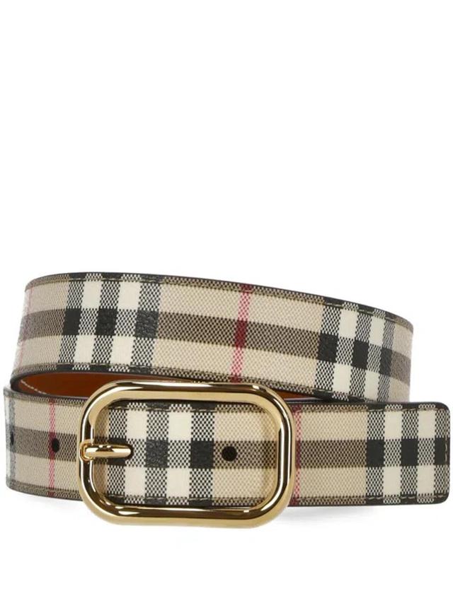 BURBERRY Belts In Archive Beige/gold Product Image