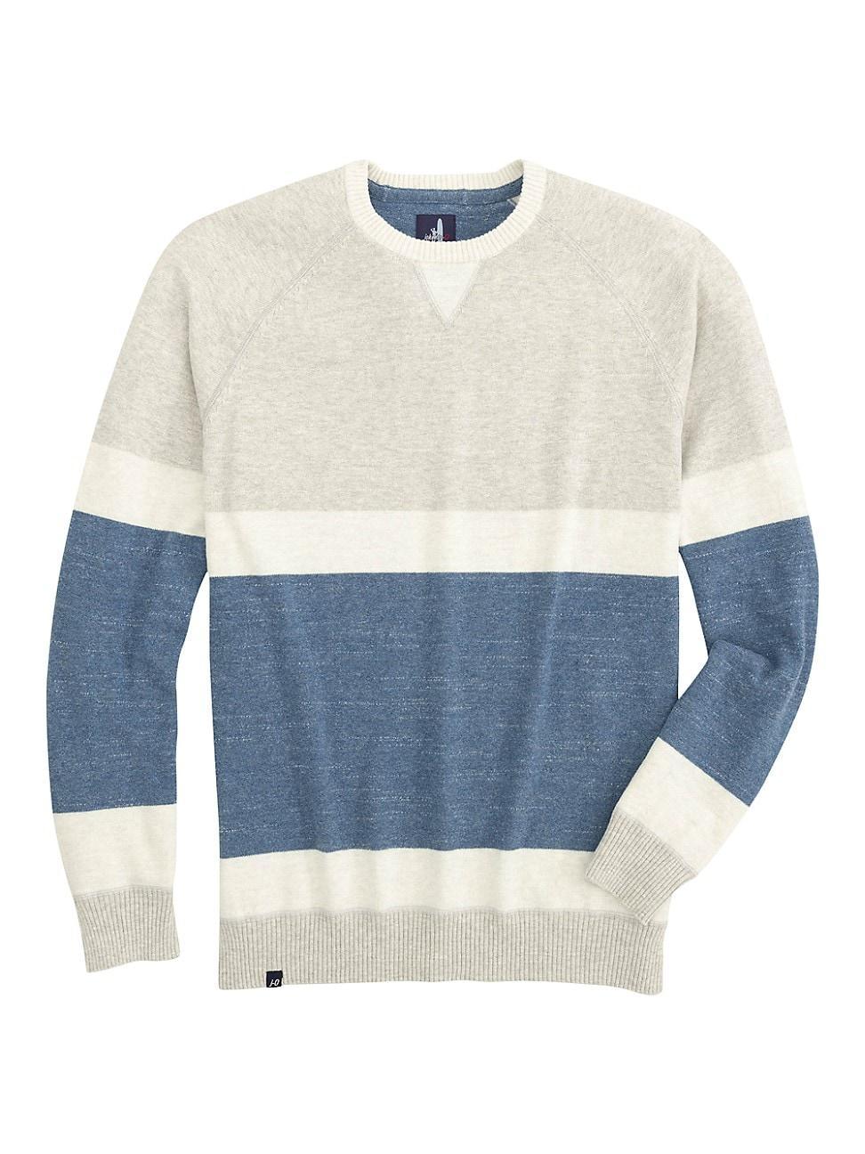 Mens Connor Colorblock Cotton Sweater Product Image