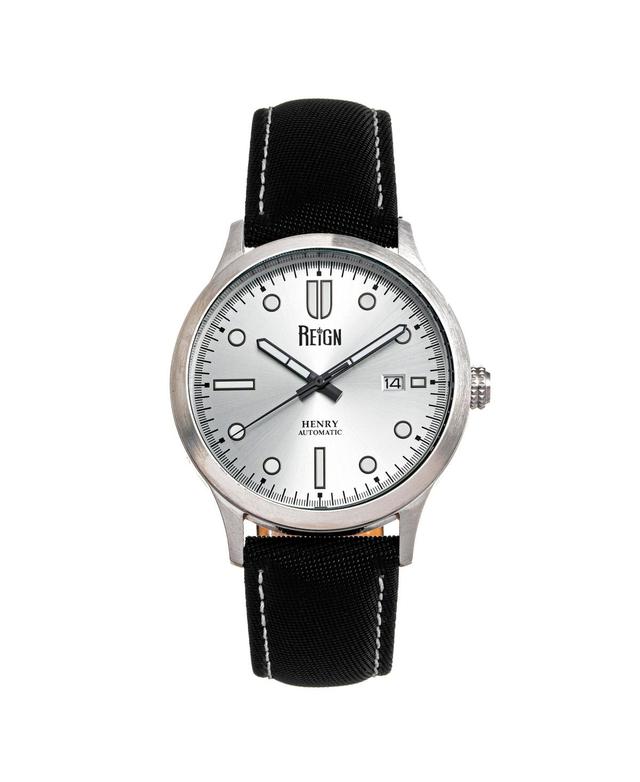 Reign Henry Automatic Silver Dial Mens Watch REIRN6201 Product Image