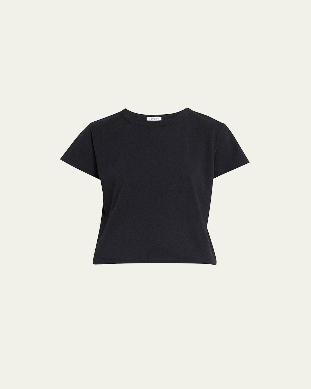 Womens Margo Cotton Cropped T-Shirt Product Image