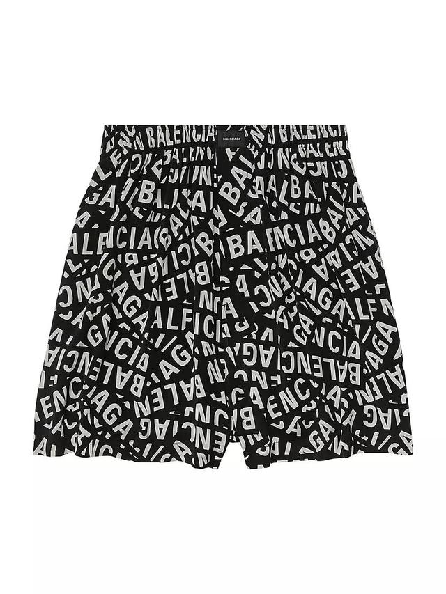 Logo Strips Pyjama Shorts Product Image