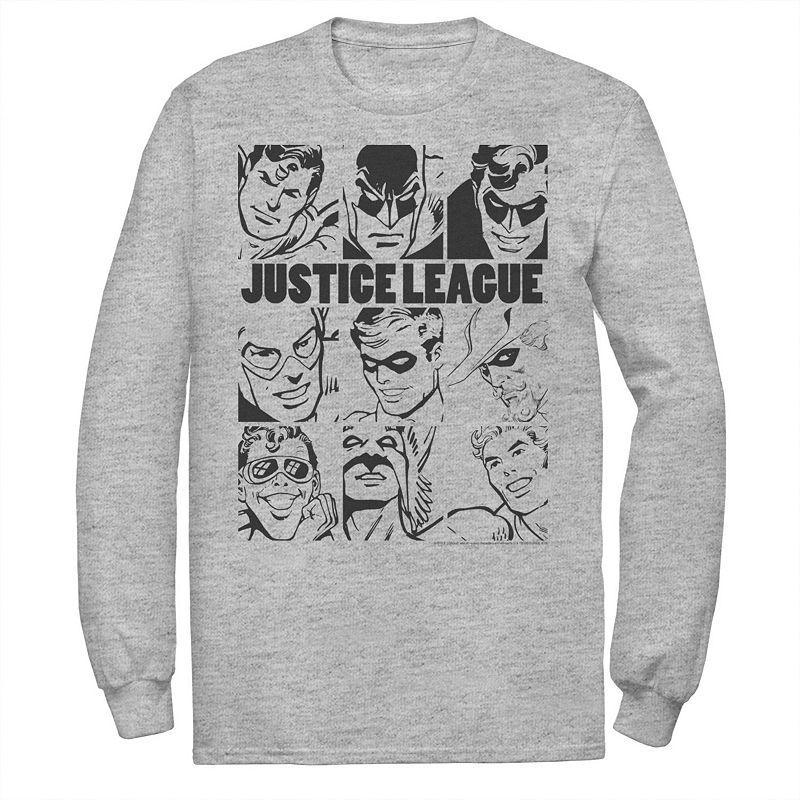 Mens DC Comics Justice League Group Shot Panel Poster Tee Product Image