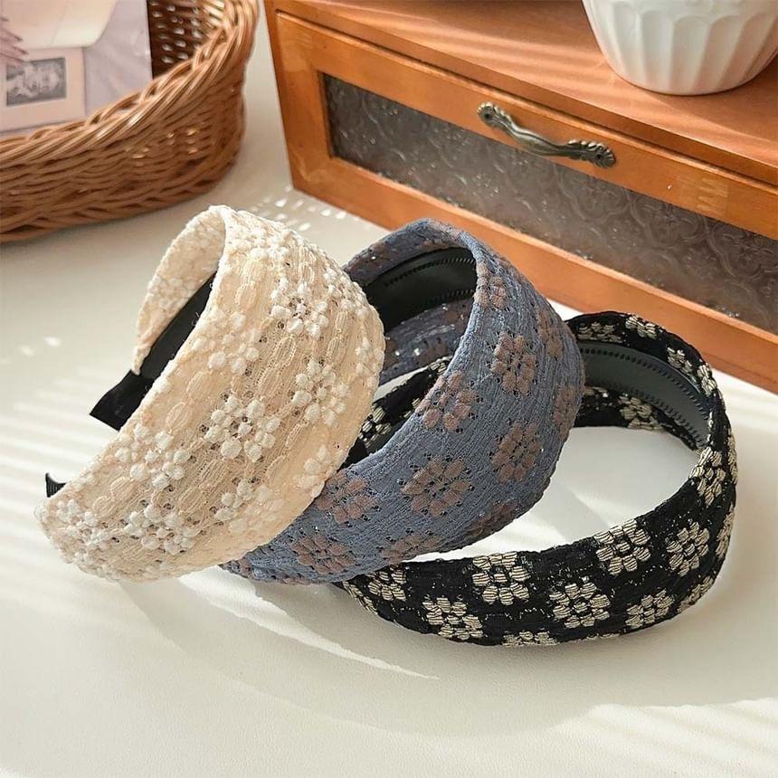 Floral Print Headband Product Image