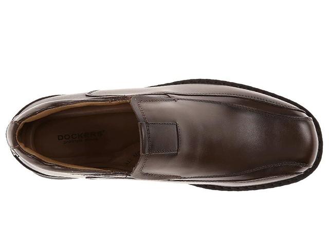 Dockers Agent Mens Leather Slip-On Shoes Med Brown Product Image