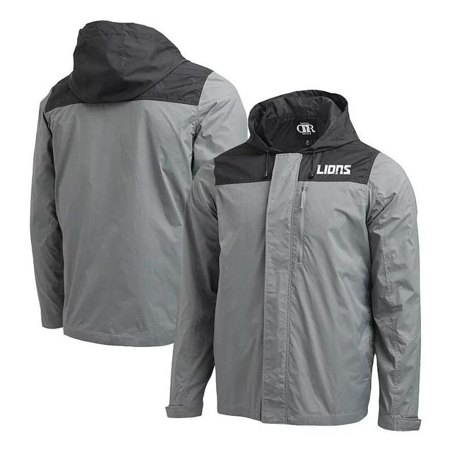 Mens NFL x Darius Rucker Collection by Fanatics Gray Detroit Lions Domestic Windbreaker Full-Zip Jacket Product Image