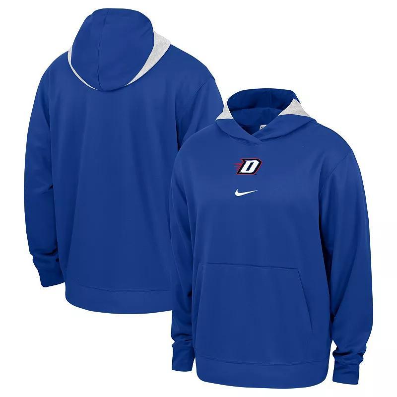 Mens Nike Royal DePaul Blue Demons Basketball Spotlight Performance Pullover Hoodie Product Image