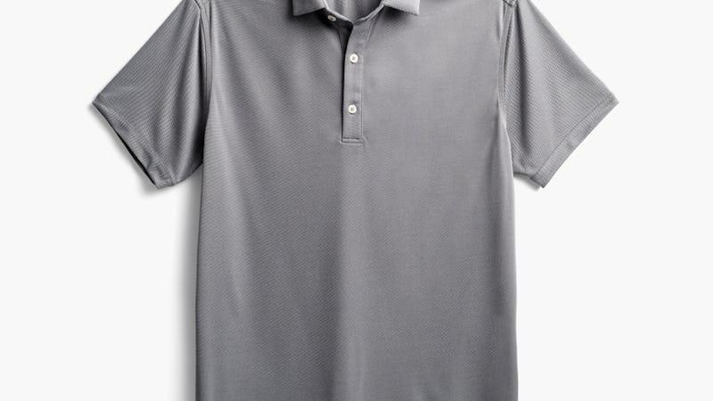 Black Oxford (Brushed) Men's Apollo Polo Product Image