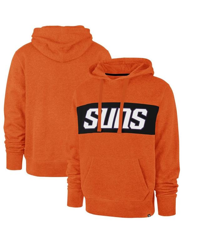 Mens 47 Orange Phoenix Suns 2021/22 City Edition Wordmark Chest Pass Pullover Hoodie Product Image