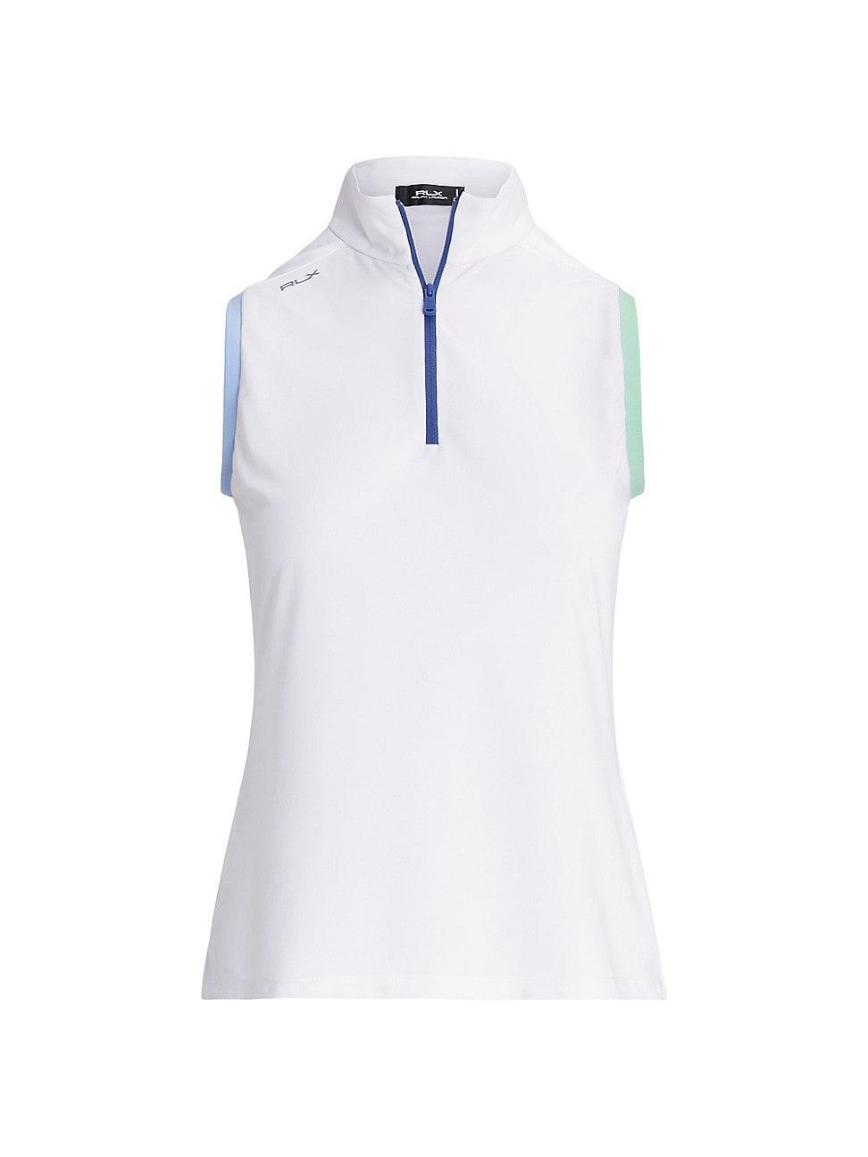 Womens Air Tech Piqu Sleeveless Polo Top product image