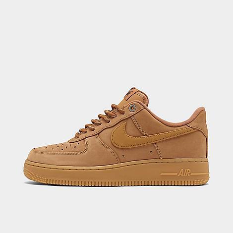 Nike Mens Air Force 1 Low - Shoes Flax/Wheat/Gum Light Brown Product Image