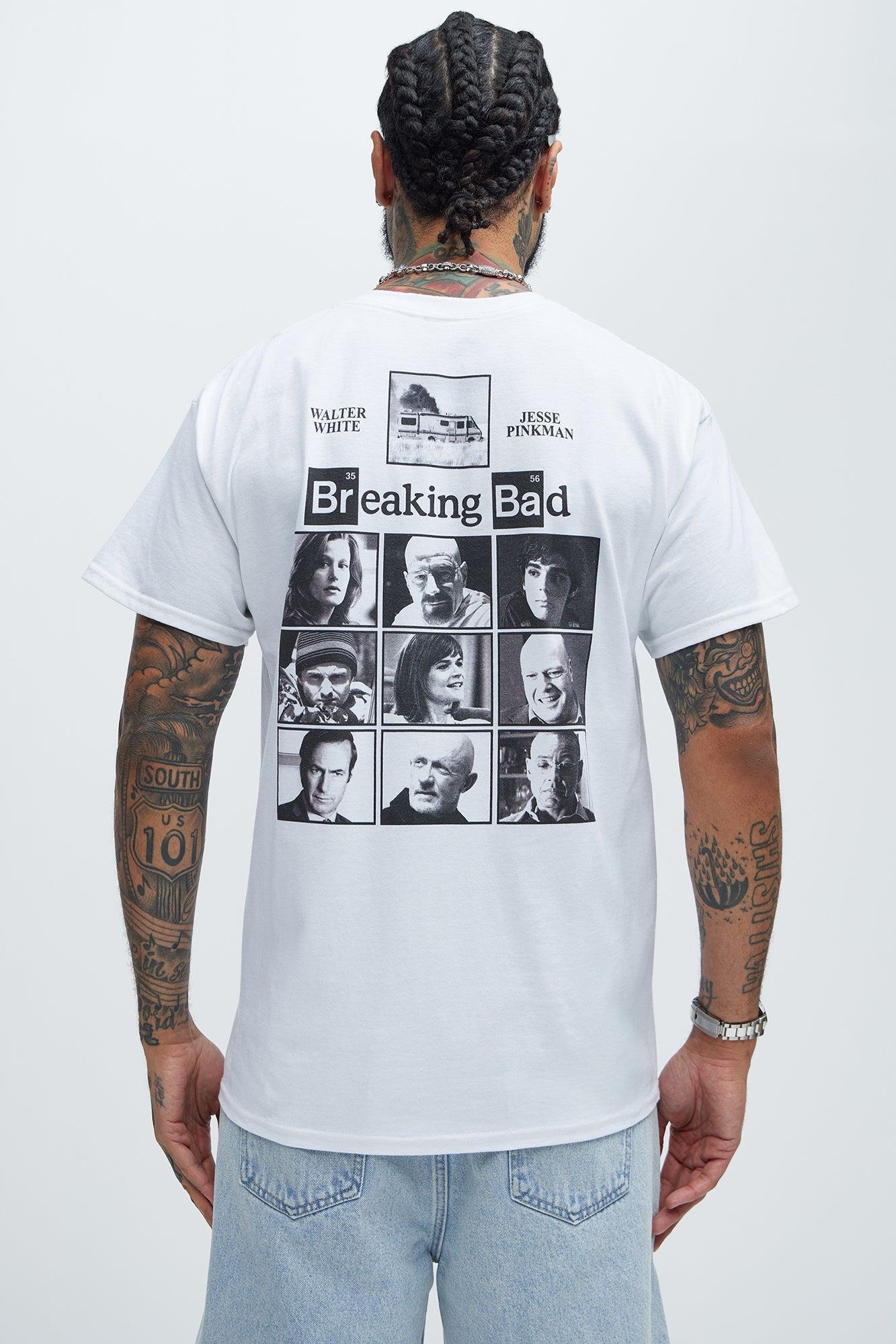 Breaking Bad Cast Short Sleeve Tee - White Product Image