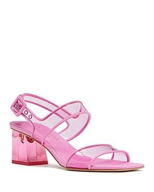 kate spade new york Womens Milani Lucite Heel Sandals Product Image