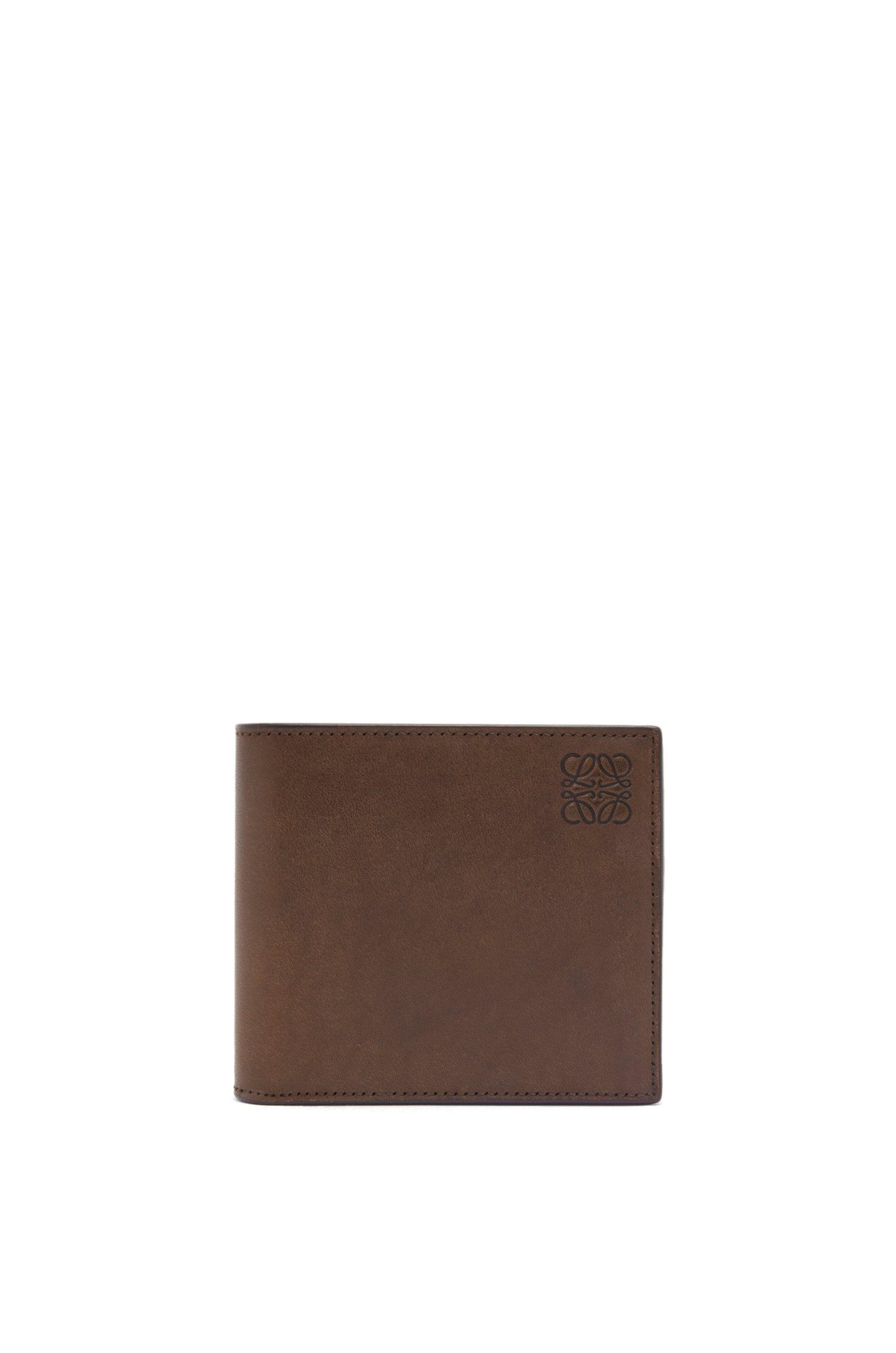 Bifold coin wallet in vegetable-tanned calfskin Product Image