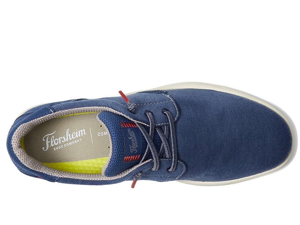 Florsheim Crossover Canvas Elastic Lace Slip-On Sneaker (Navy Canvas) Men's Shoes Product Image