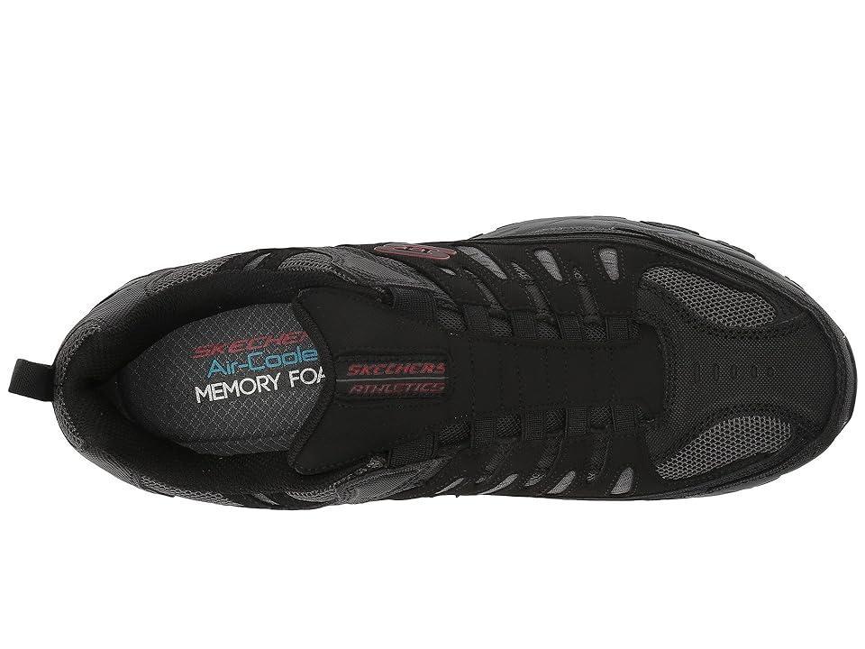 SKECHERS After Burn M. Fit Charcoal) Men's Shoes Product Image